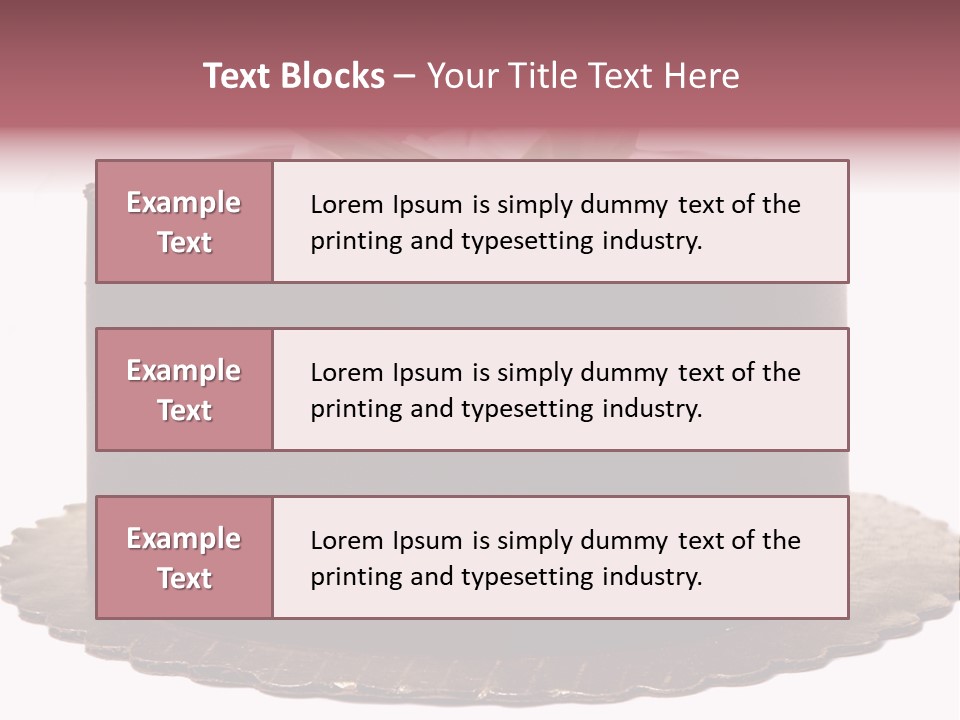 Cream Sugar Creamy PowerPoint Template