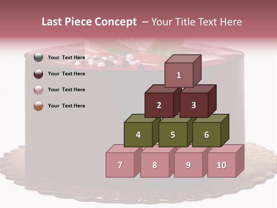 Cream Sugar Creamy PowerPoint Template