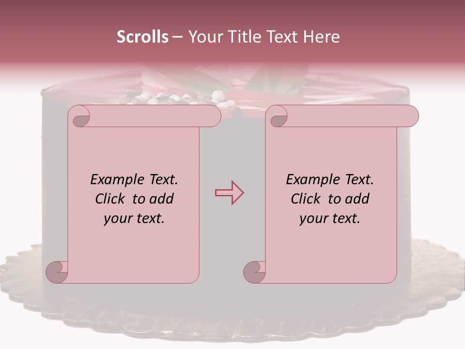 Cream Sugar Creamy PowerPoint Template