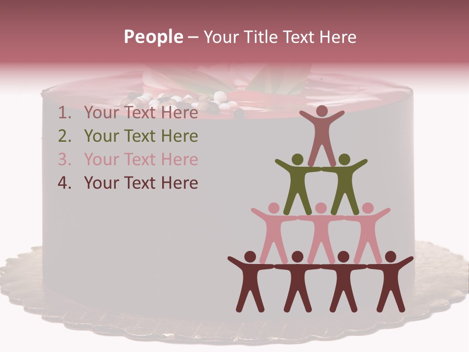 Cream Sugar Creamy PowerPoint Template