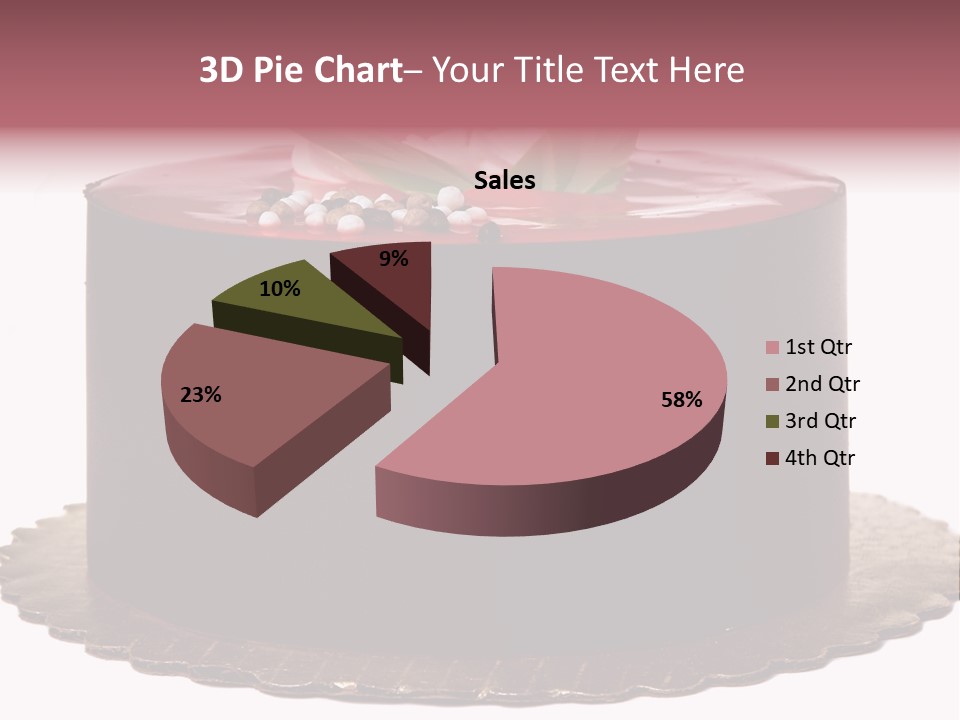 Cream Sugar Creamy PowerPoint Template