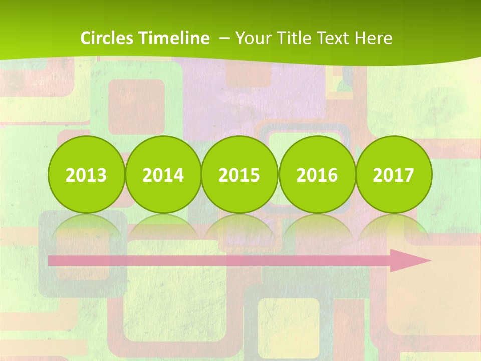 Pixel Close Up Colour PowerPoint Template