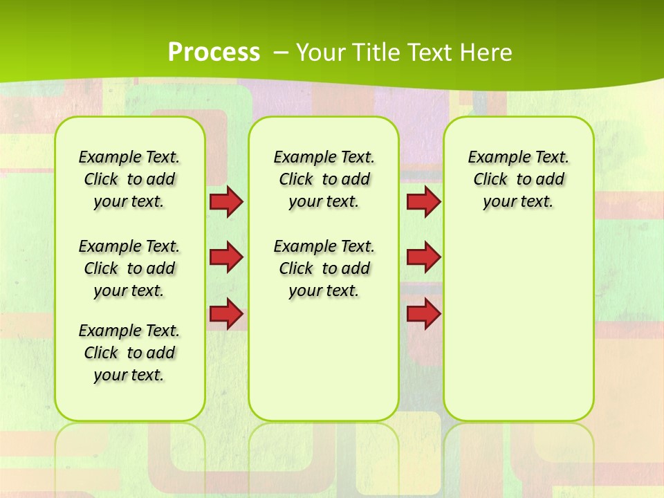 Pixel Close Up Colour PowerPoint Template