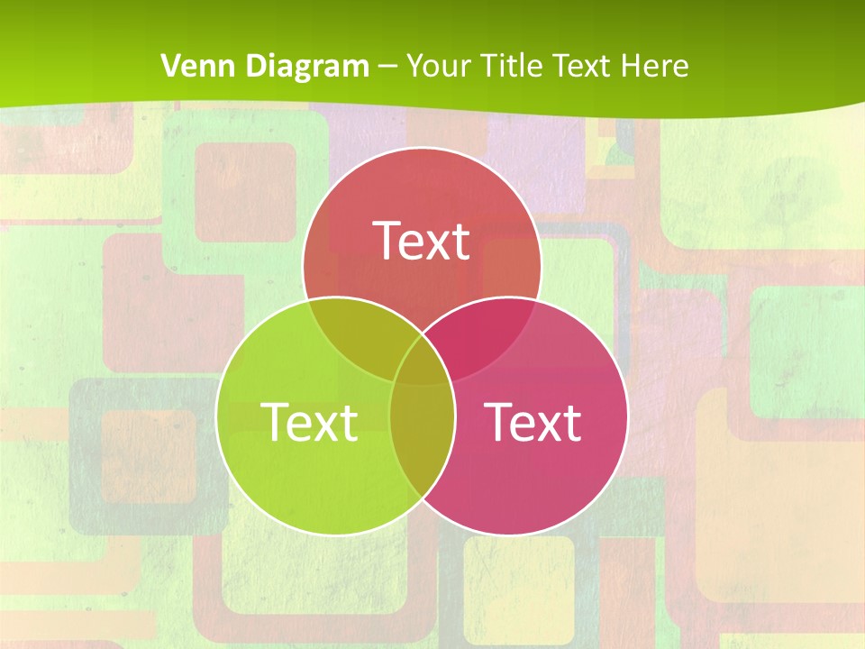 Pixel Close Up Colour PowerPoint Template