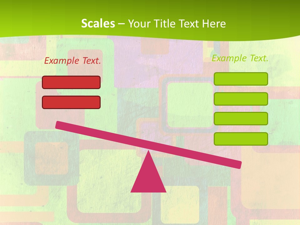 Pixel Close Up Colour PowerPoint Template