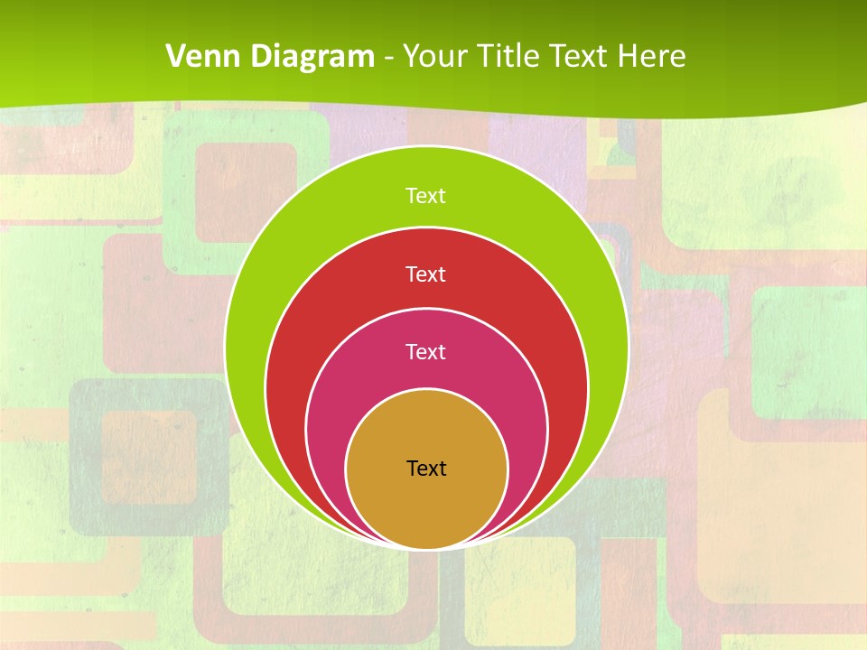 Pixel Close Up Colour PowerPoint Template