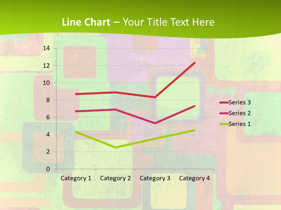 Pixel Close Up Colour PowerPoint Template