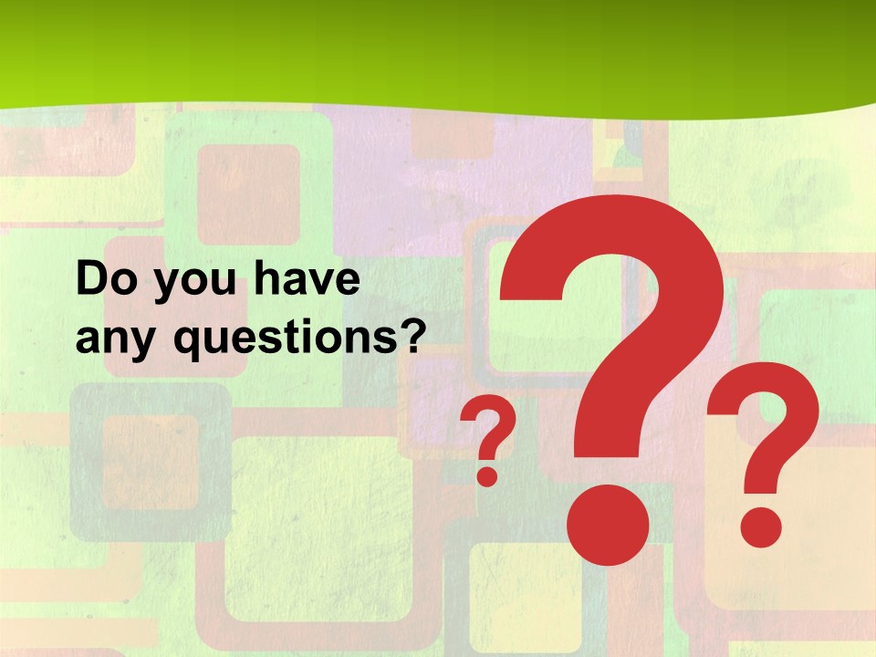 Pixel Close Up Colour PowerPoint Template