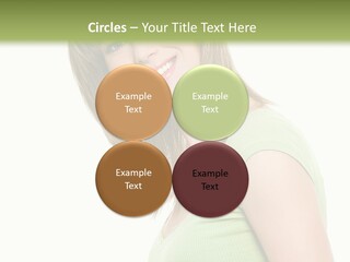 Face Beautiful Femininity PowerPoint Template