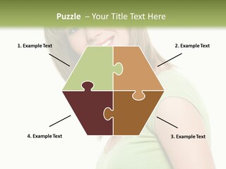 Face Beautiful Femininity PowerPoint Template