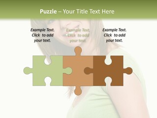 Face Beautiful Femininity PowerPoint Template
