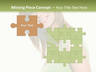 Face Beautiful Femininity PowerPoint Template