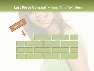 Face Beautiful Femininity PowerPoint Template