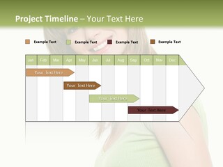 Face Beautiful Femininity PowerPoint Template