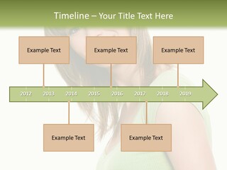 Face Beautiful Femininity PowerPoint Template