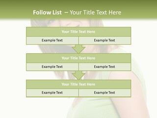 Face Beautiful Femininity PowerPoint Template