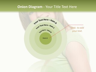 Face Beautiful Femininity PowerPoint Template