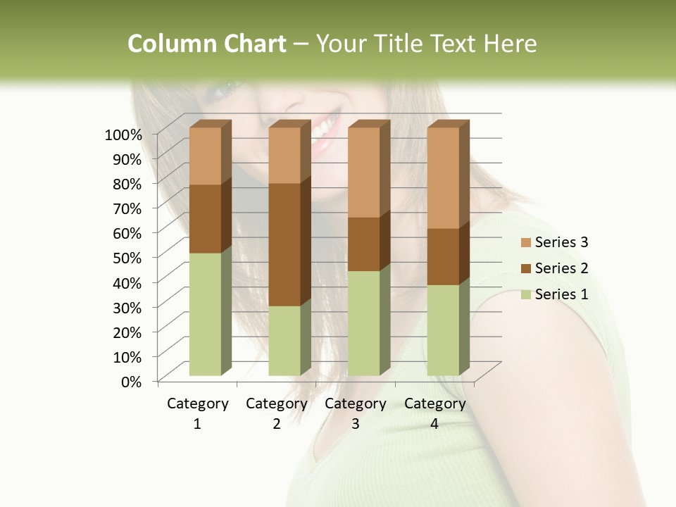 Face Beautiful Femininity PowerPoint Template