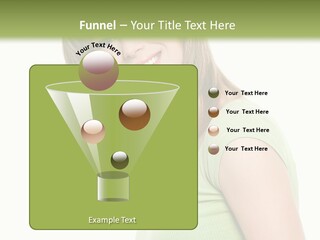 Face Beautiful Femininity PowerPoint Template