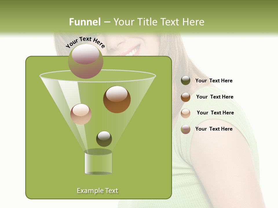 Face Beautiful Femininity PowerPoint Template