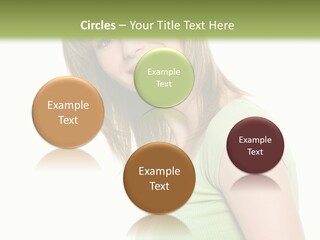 Face Beautiful Femininity PowerPoint Template