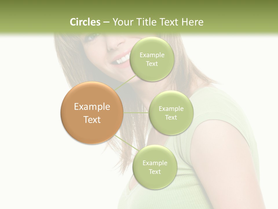 Face Beautiful Femininity PowerPoint Template