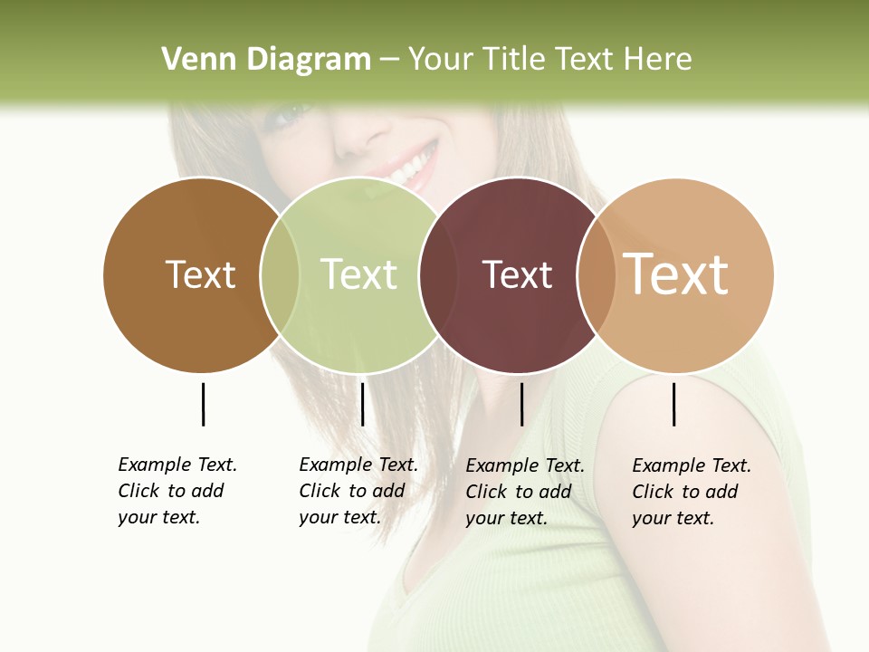 Face Beautiful Femininity PowerPoint Template