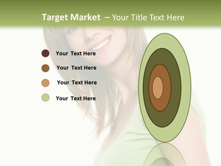 Face Beautiful Femininity PowerPoint Template