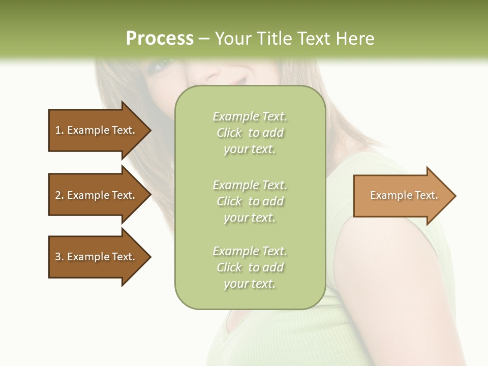 Face Beautiful Femininity PowerPoint Template