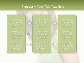 Face Beautiful Femininity PowerPoint Template