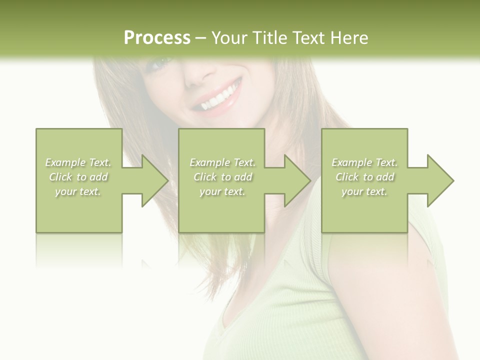 Face Beautiful Femininity PowerPoint Template