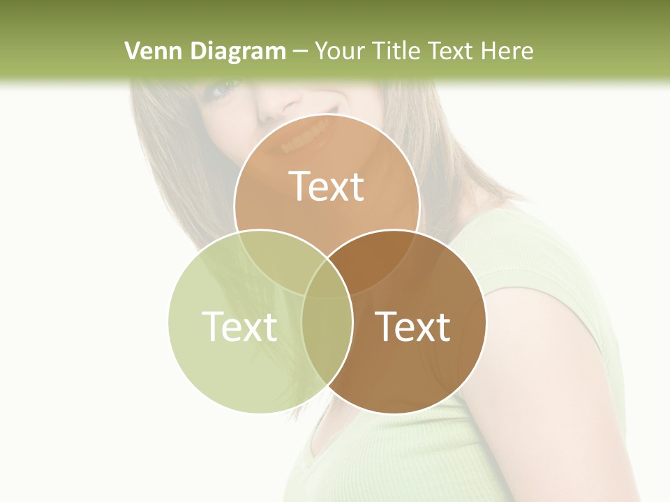 Face Beautiful Femininity PowerPoint Template