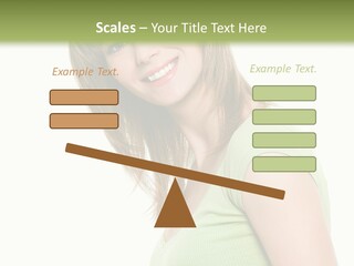 Face Beautiful Femininity PowerPoint Template