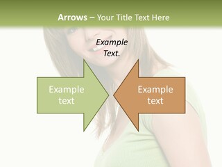Face Beautiful Femininity PowerPoint Template