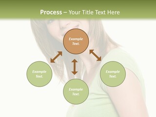 Face Beautiful Femininity PowerPoint Template