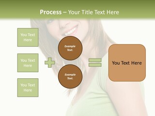 Face Beautiful Femininity PowerPoint Template