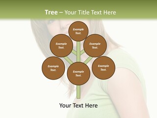 Face Beautiful Femininity PowerPoint Template