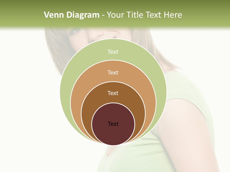 Face Beautiful Femininity PowerPoint Template