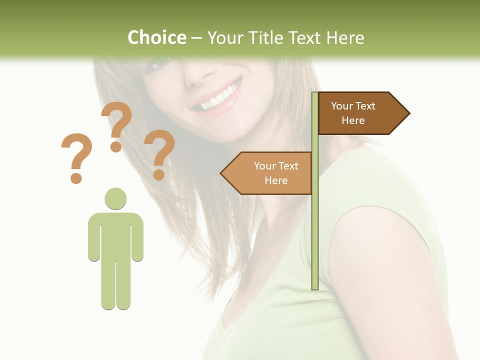 Face Beautiful Femininity PowerPoint Template