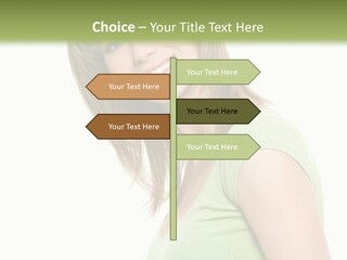 Face Beautiful Femininity PowerPoint Template