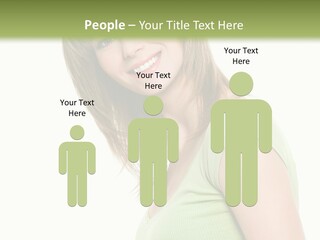 Face Beautiful Femininity PowerPoint Template