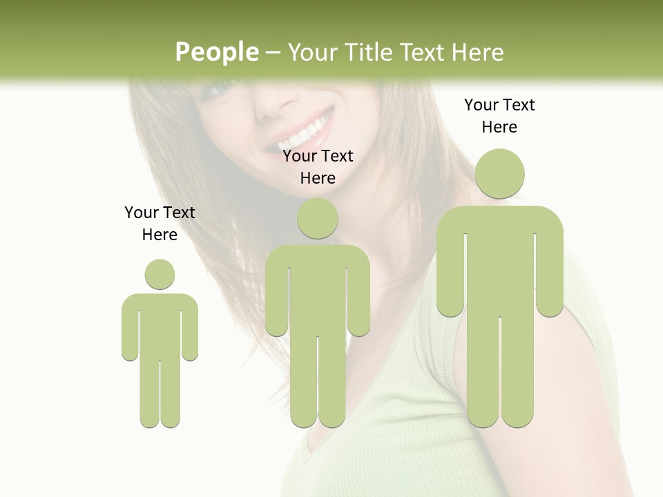 Face Beautiful Femininity PowerPoint Template
