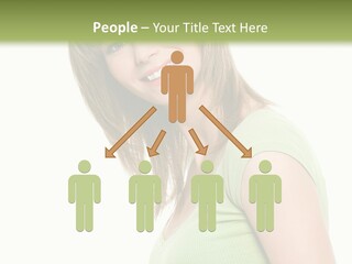 Face Beautiful Femininity PowerPoint Template