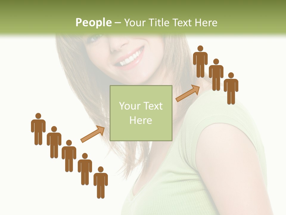 Face Beautiful Femininity PowerPoint Template