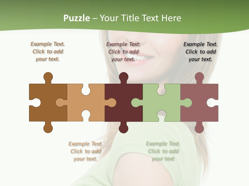 Cheerful Real People Beautiful PowerPoint Template