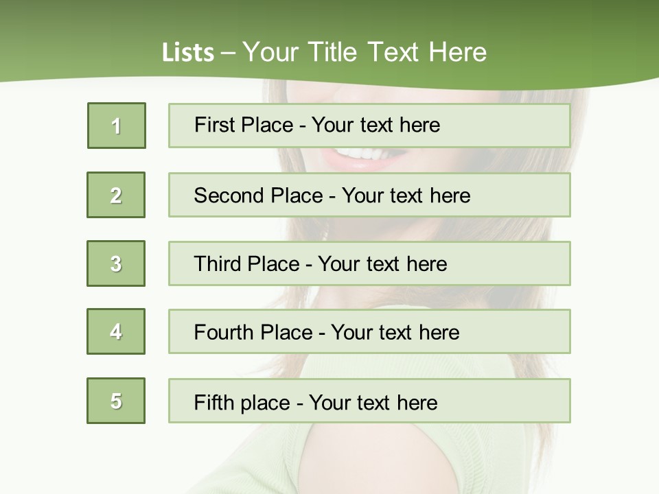 Cheerful Real People Beautiful PowerPoint Template