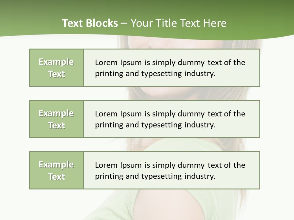 Cheerful Real People Beautiful PowerPoint Template