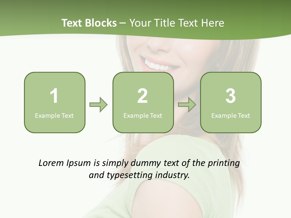 Cheerful Real People Beautiful PowerPoint Template