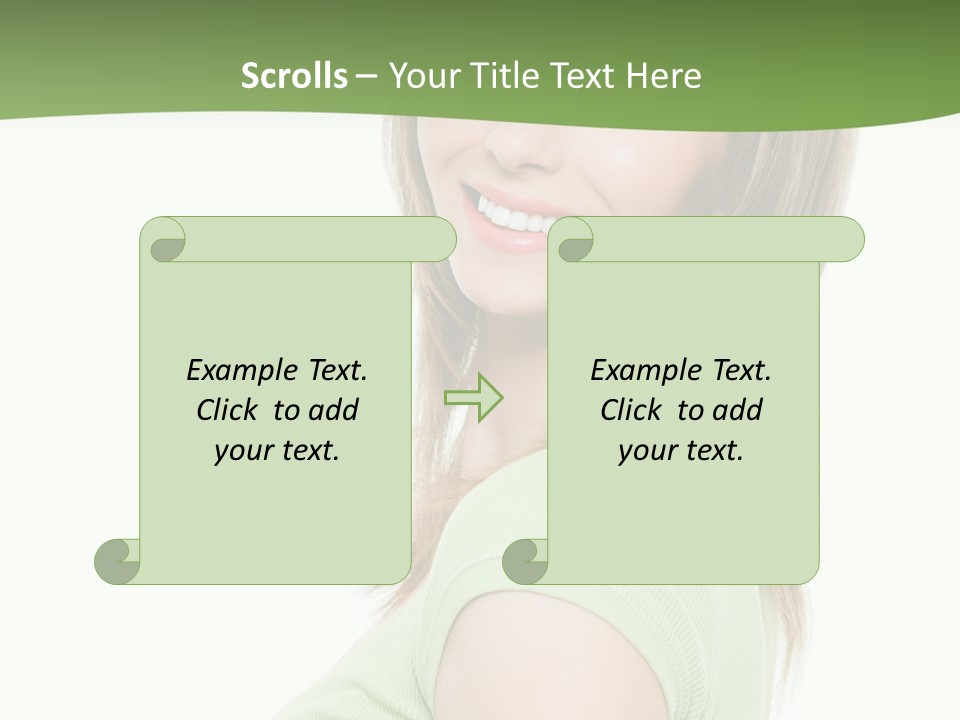 Cheerful Real People Beautiful PowerPoint Template