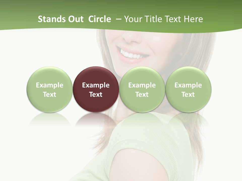 Cheerful Real People Beautiful PowerPoint Template